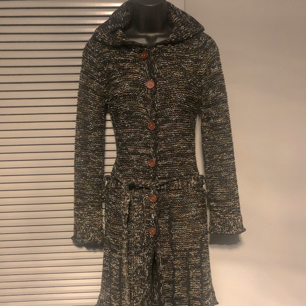 BCBGMaxAzria Hooded Cardigan Sweater